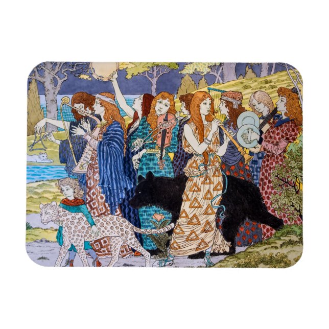Magnet Flexible Eugene Grasset - Panneau décoratif Harmony (Horizontal)