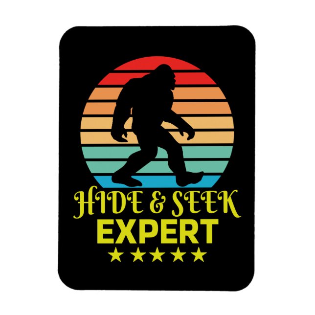 Magnet Flexible Expert Bigfoot Cache-Cache Drôle (Vertical)