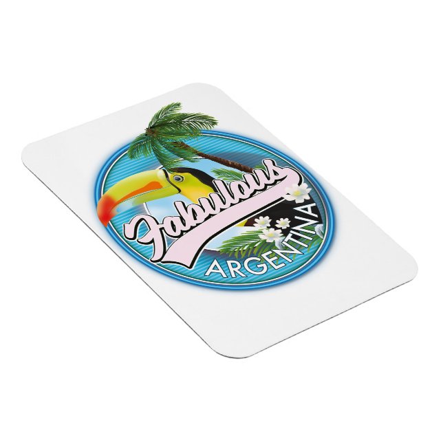 Magnet Flexible explorez le fabuleux logo de l'Argentine (Côté Droit)