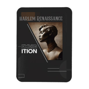 Magnet Flexible Exposition raffinée de la Renaissance de Harlem