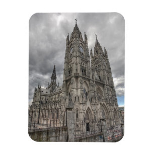 Magnet Flexible Extérieur de la Basilique à Quito, Équateur