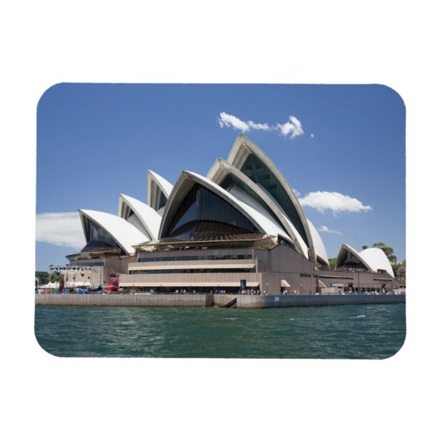 Magnet Flexible Extérieur de l'Opéra de Sydney, Sydney, Nouveau-Su (Horizontal)