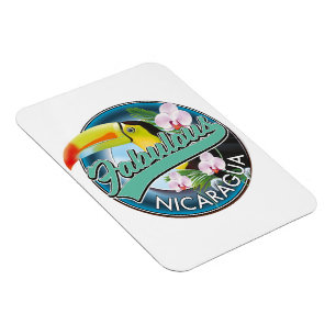 Magnet Flexible Fabulous Nicaragua logo toucan