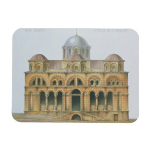 Magnet Flexible Façade de Mefa Dzamissi, l'église de St Theodor