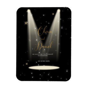 Magnet Flexible faire-part de mariage