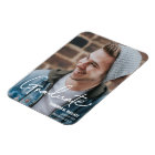 Faire-part photo masculine moderne