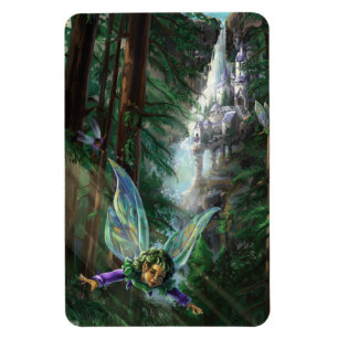 Magnet Flexible Fairy and Castles Imaginaire Art