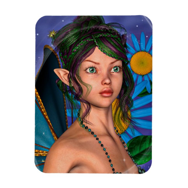 Magnet Flexible Fairy Butterfly (Vertical)