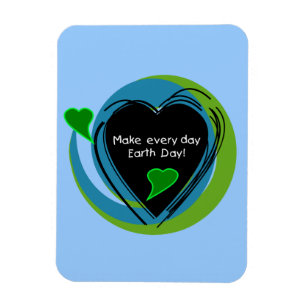 Magnet Flexible Faites chaque jour de la terre de jour