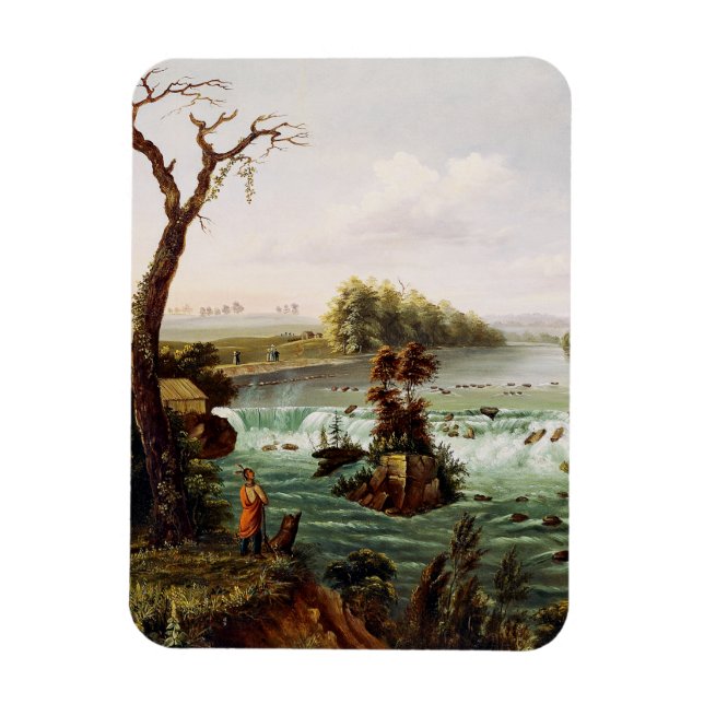 Magnet Flexible Falls of Saint Anthony by Henry Lewis (Vertical)