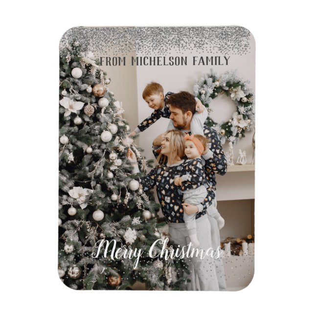 Magnet Flexible Famille de Noël (Vertical)