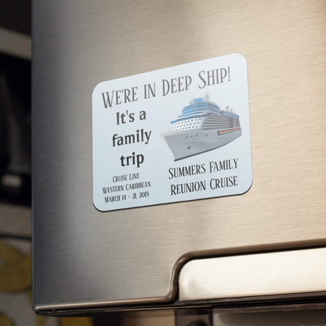 Magnet Flexible Famille De Portes De Croisière Personnalisée En Pr (Créateur téléchargé)