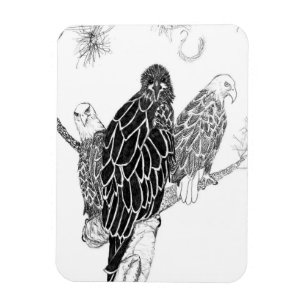 MAGNET FLEXIBLE FAMILLE EAGLE M15, E15 + HARRIET UNE AFFAIRE FAMIL