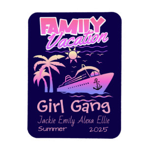 Magnet Flexible Family Cruise Girl Gang Personnaliser
