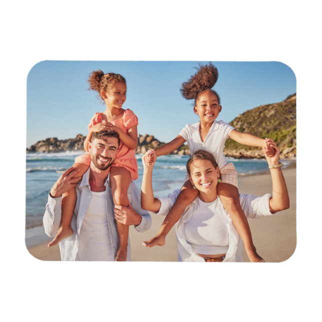 Magnet Flexible Family Memories Personalized Photo (Horizontal)