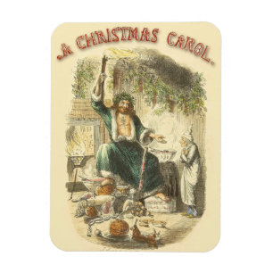 Magnet Flexible Fantôme de Noël Présent Scrooge