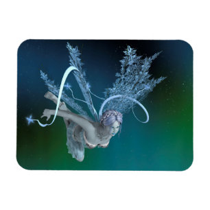 Magnet Flexible Fée d'hiver