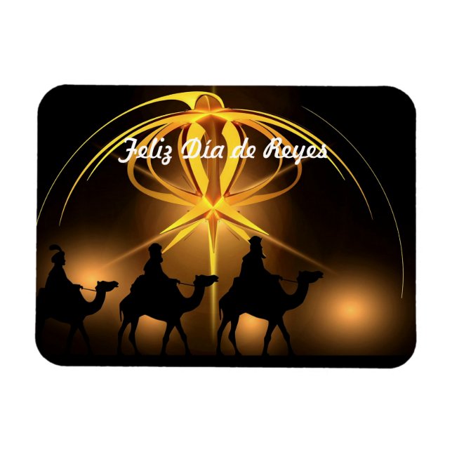 Magnet Flexible Feliz Dia de Reyes (Horizontal)