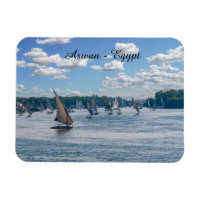 Feluccas le long du Nil - Assouan, Egypte