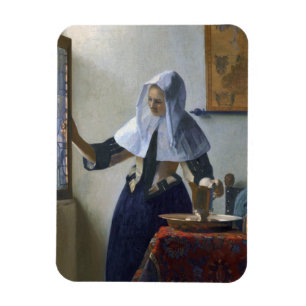 Magnet Flexible Femme avec l'eau Jug Johannes Vermeer