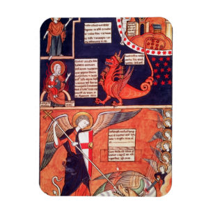 Magnet Flexible Femme de l'apocalypse attaqué par le Seve
