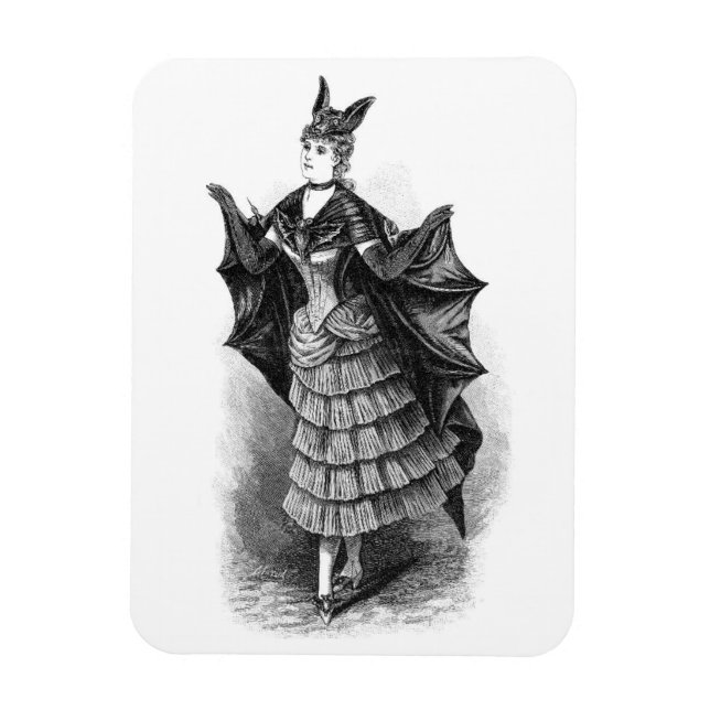 Magnet Flexible femmes victoriennes vintages (Vertical)