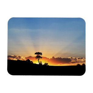 Magnet Flexible Ferme Londrina de coucher du soleil