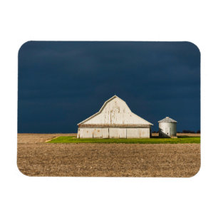 Magnet Flexible Fermes   Grange blanche & Silo