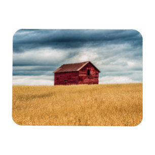 Magnet Flexible Fermes   Vielle grange rouge