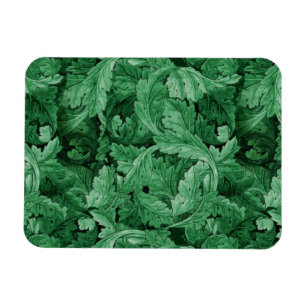 Magnet Flexible Feuilles verts (par William Morris)