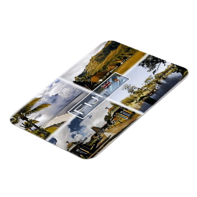 Magnet Flexible Fidji - Mosaïque - (Côté Gauche)