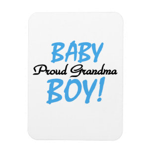 Magnet Flexible Fière Grand-mère Baby-Boy Cadeaux