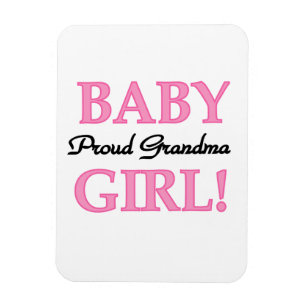 Magnet Flexible Fière grand-mère Baby Girl Cadfts