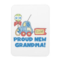 Fière nouvelle grand-mère C'est un garçon cadeaux