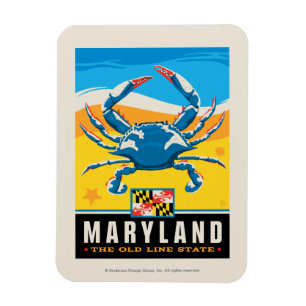 Magnet Flexible Fierté de l'État Maryland