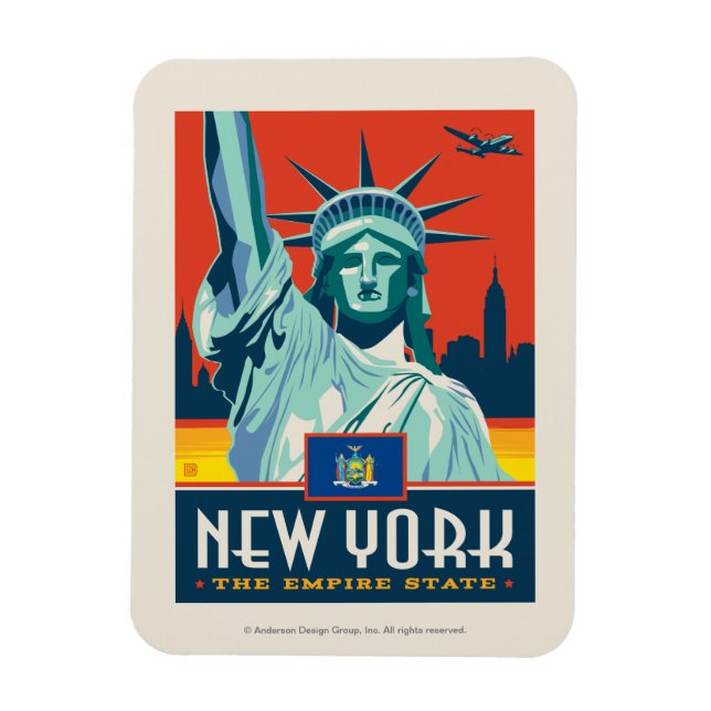 Magnet Flexible Fierté de l'État | New York (Vertical)