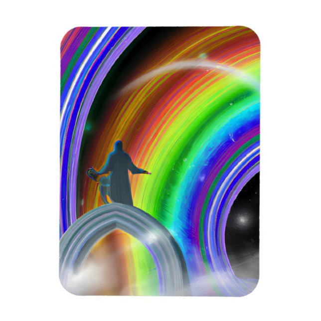 Magnet Flexible Figure de mystère au Stargate interdimensionnel (Vertical)