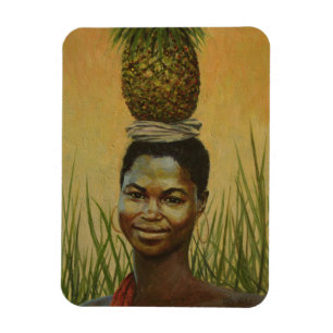 Magnet Flexible Fille 2004 d'ananas