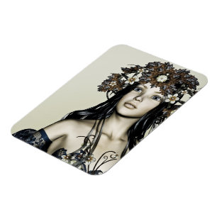 Magnet Flexible Fille d'automne