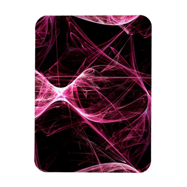 Magnet Flexible Fille Punk Rock Rose Energy Waves (Vertical)