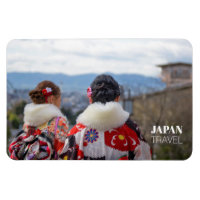 Filles en Kimono, Kyoto, Japon Voyage Souvenir