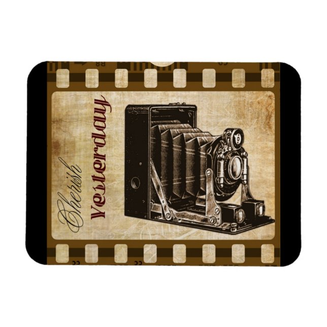 Magnet Flexible Film photographique vintage (Horizontal)