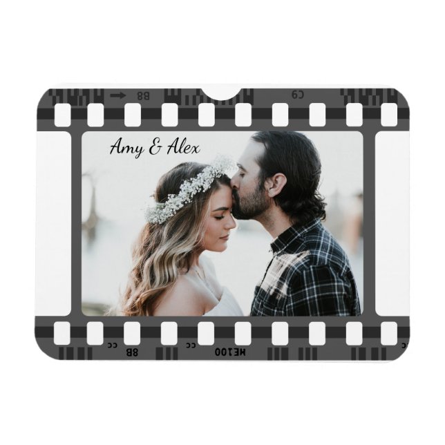 Magnet Flexible Film tendance Reel Film Film personnalisable Cadre (Horizontal)
