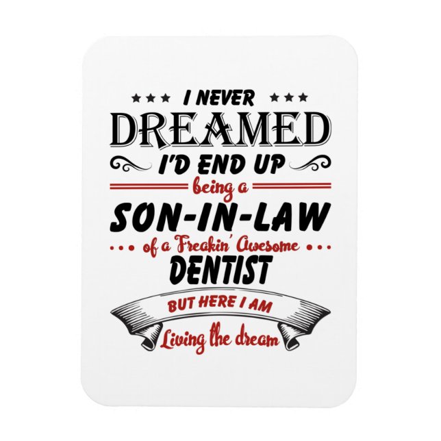 Magnet Flexible Fils En Droit D'Un Dentiste Awesome (Vertical)