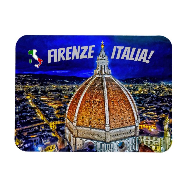 Magnet Flexible Firenze Italia ! (Horizontal)