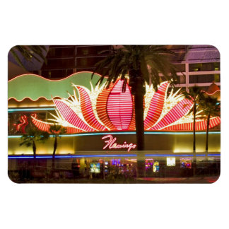 Magnet Flexible Flamant rose Las Vegas @ Aimant Flexible de nuit