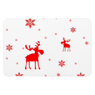 Magnet Flexible Flèches de neige simples et modernes