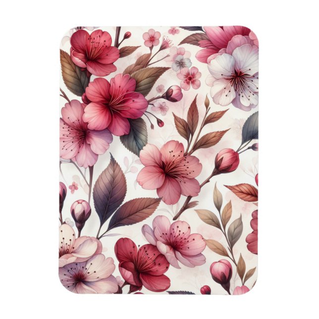 Magnet Flexible Fleur de Cerisier (Vertical)