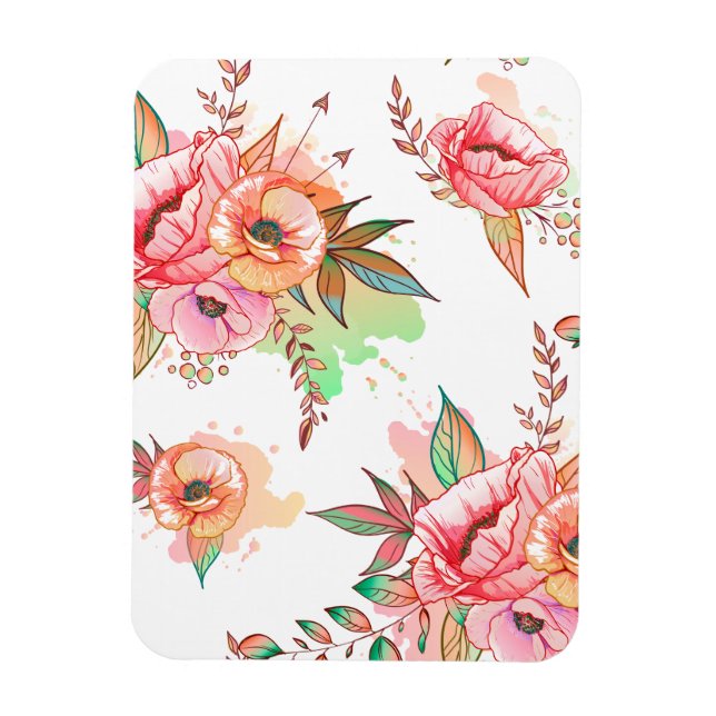 Magnet Flexible fleur de printemps (Vertical)