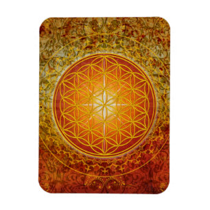 Magnet Flexible Fleur de vie - Ornement III